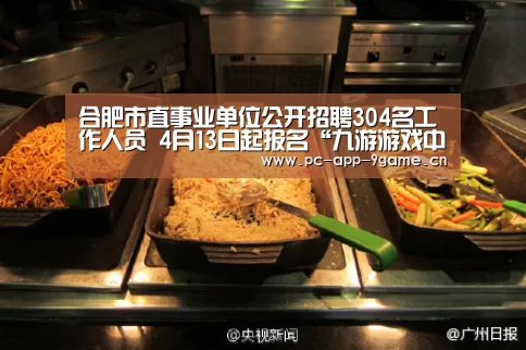 合肥市直事业单位公开招聘304名工作人员 4月13日起报名“九游游戏中心”(图1) 九游游戏